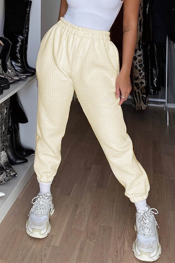 Lovely Casual Basic Apricot PantsLW Fashion Online For Women