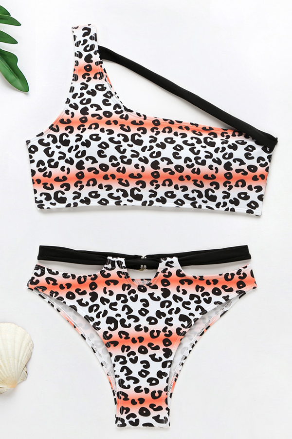 Lovely Leopard Print Two-piece SwimsuitLW | Fashion Online For Women ...