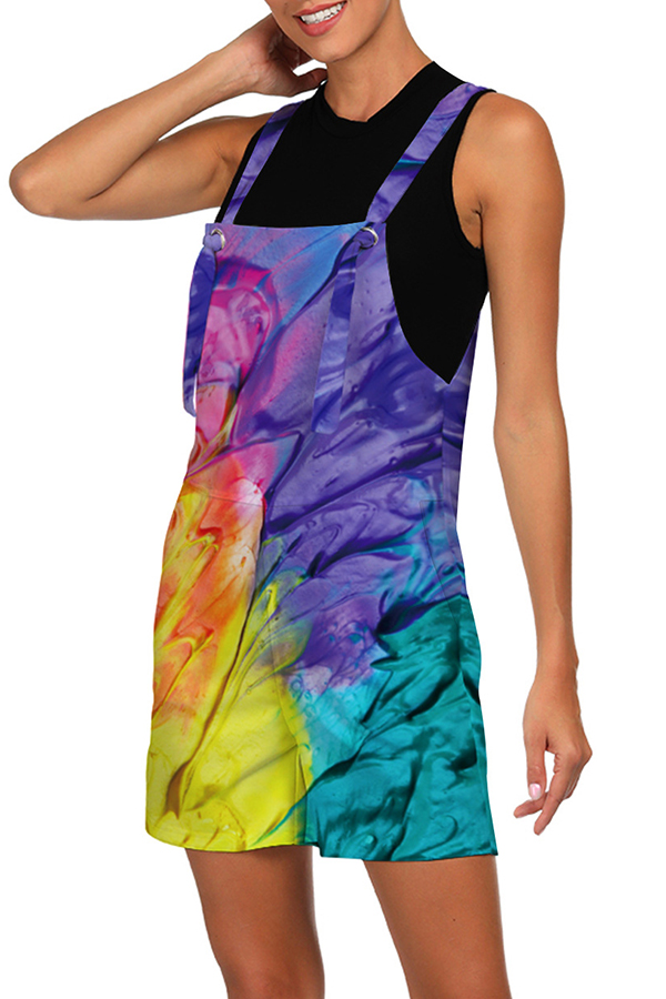 Lovely Casual Print Multicolor One-piece RomperLW | Fashion Online For