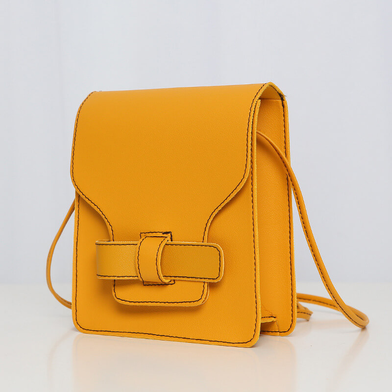 yellow mini crossbody bag